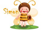 BÜGELBILD -kleine Biene-