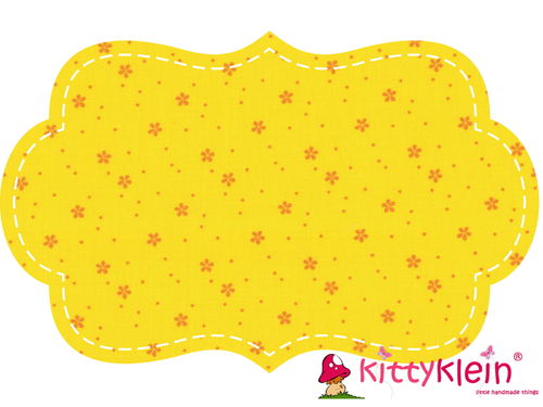 Westfalenstoffe Junge Linie kleine gelbe Blümchen | kittyklein®