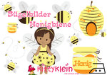 BÜGELBILDER -Honigbiene - Din A4