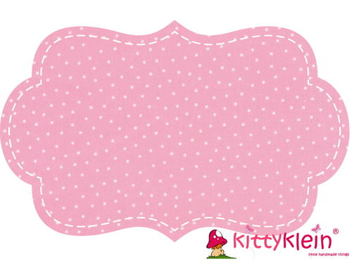 Westfalenstoffe Babycord rose-weiß | kittyklein®