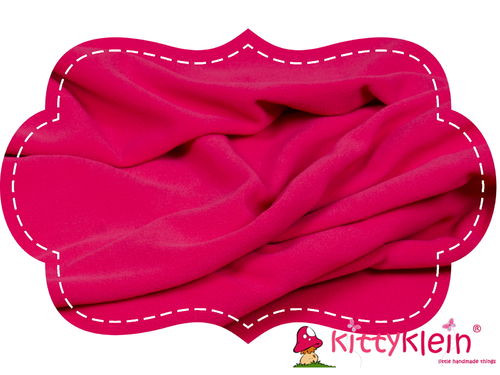 Hilco Stoff Sport Fleece pink | A 6409-48  | kittyklein®