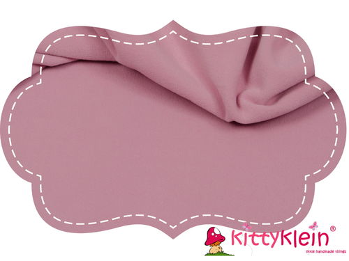 Hilco Stoff Sport Fleece rosa |  A 6409-43  | kittyklein®