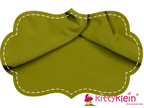 Hilco Stoff Sport Fleece | grasgrün | A 6409-122 | kittyklein®