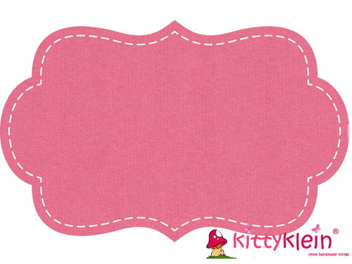 Feinripp-Bündchen rosa | kittyklein®