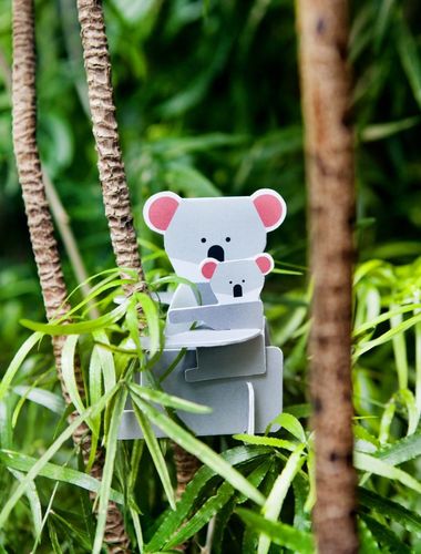 Pop out Koala Bären 3D  DIY  | Studio Roof | kittyklein®