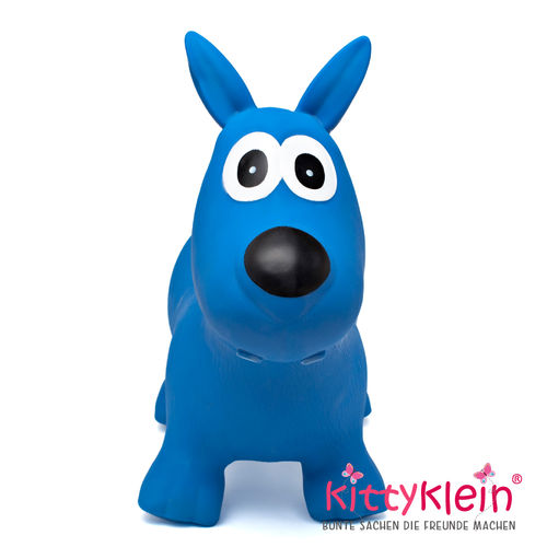 Hippy Skippy | Hund blau | Hüpftier | kittyklein®