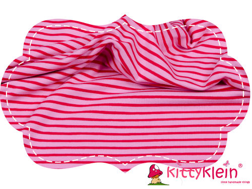 Hilco - Campan | rosa rote Streifen Ringel | kittyklein®