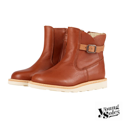 Vera Ankle Boot Chestnut Brown Leather | Child