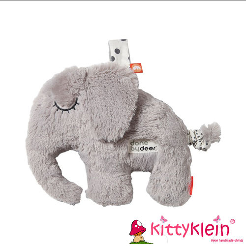 ♫ Musical cuddle toy Elphee Grey | done by deer, Musikuhr, Melodie, Spieluhr | kittyklein®