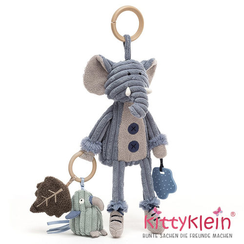 Jellycat | Cordy Elephant Activity Toy | SRA2E | Spielzeug Elefant | sra2e | kittyklein®