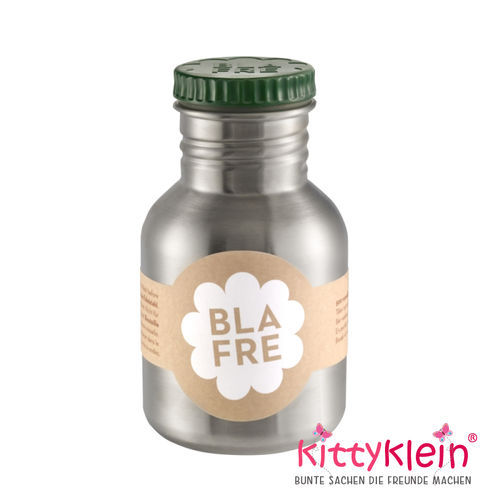 Blafre Edelstahl Trinkflasche | bottle 300ml | dunkelgrün | 1662 | Individualisierbar | kittyklein®