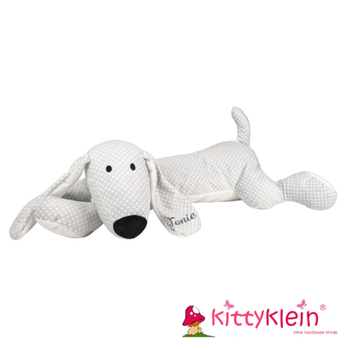 Kuschelhund | Plush dog | Jabadabado N0104 | personalisierbar | kittyklein®