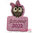 Aufnäher | Cute Owl mit Wunschbeschriftung | Eule | Applikation | Flicken | kittyklein®