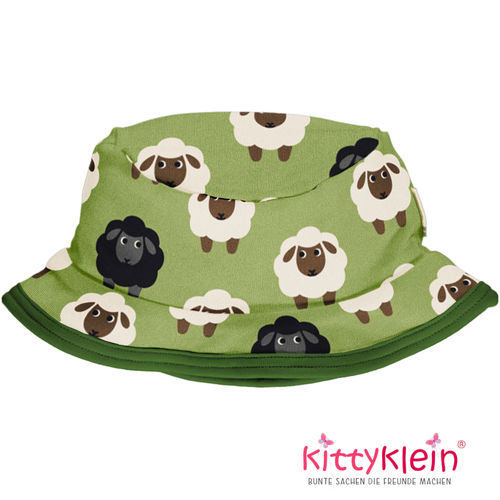Hat Sun | SHEEP  | Schafe | grün weiß | Maxomorra | kittyklein ®