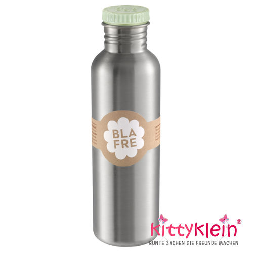 Blafre Edelstahl Trinkflasche | bottle 750ml | grün | 4581 | Individualisierbar | kittyklein®