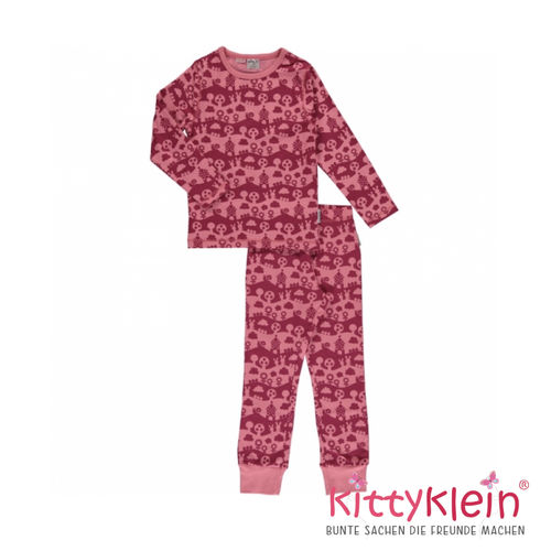 Maxomorra | Pyjama Set | PINK LANDSCAPE | Landschaft | pink | kittyklein ®