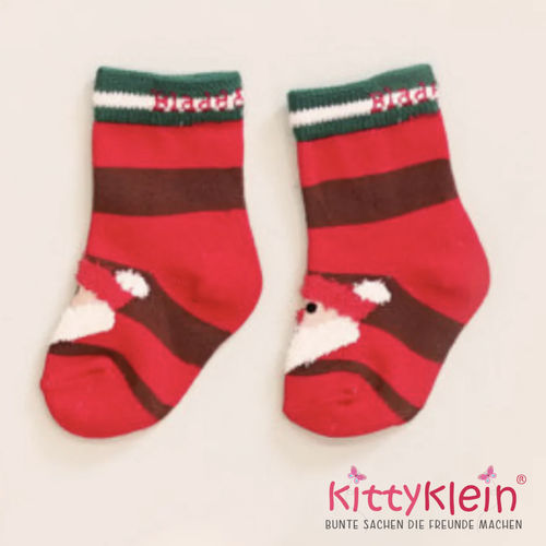 Blade and Rose | Santa Socken | Weihnachtsmann | Weihnachtssocken | kittyklein®