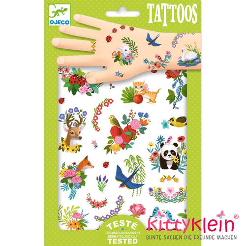 DJECO | Tattoos |  Kinder | Fröhlicher Frühling |  DJ09591 | kittyklein®