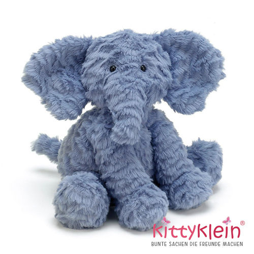 Jellycat | Stofftier | Elefant | Fuddlewuddle Elephant | blau plüsch | FW6EUK | kittyklein®