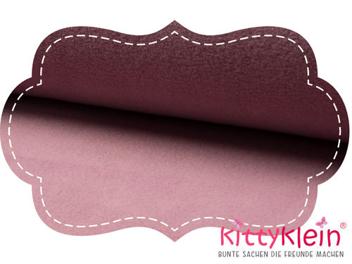 Polar Fleece de Luxe | Farbe alt rosa | Stoff | RS0309-013D | old rose | kittyklein®