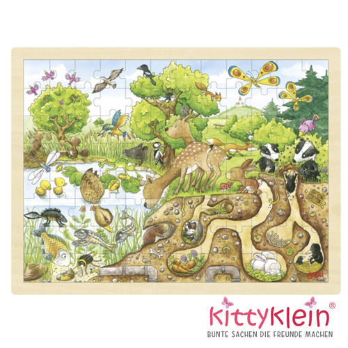 GOKI | Einlegepuzzle-Erlebnis-Natur |  57582 | kittyklein®