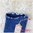 Waschlappen | Handschuh 19x14 cm | Regenbögen dunkel blau | personalisierbar | kittyklein®